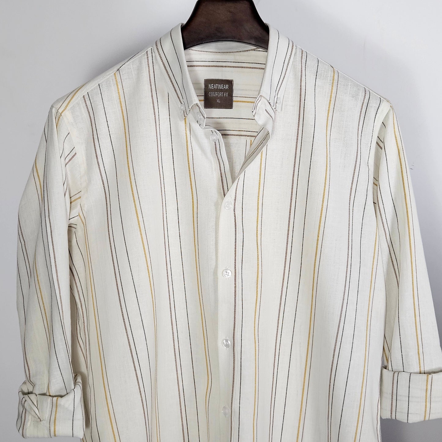 Sandstone striped shirt