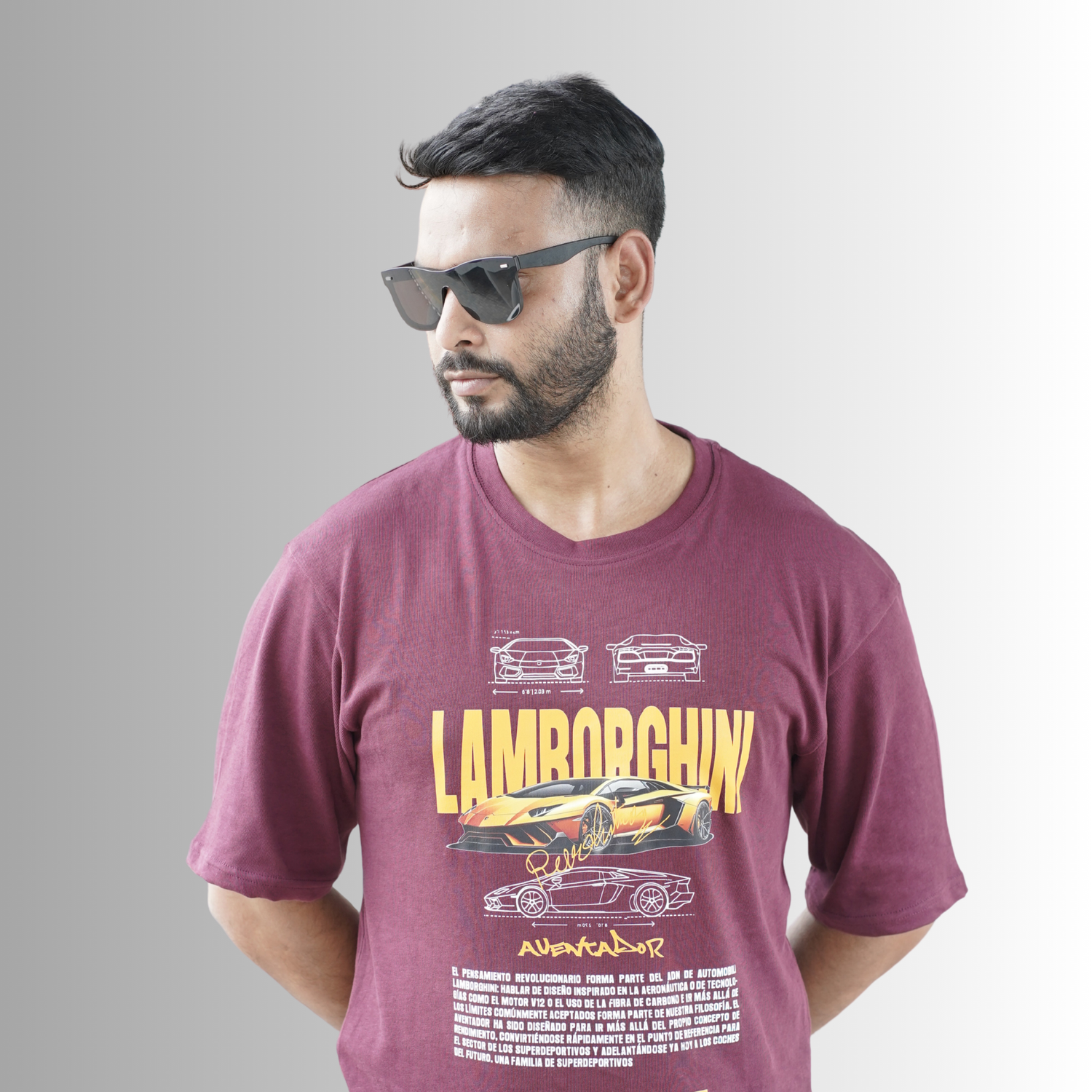 Maroon Oversized T-Shirts – Premium Cotton Streetwear