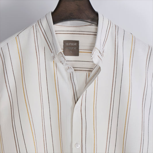 Sandstone striped shirt