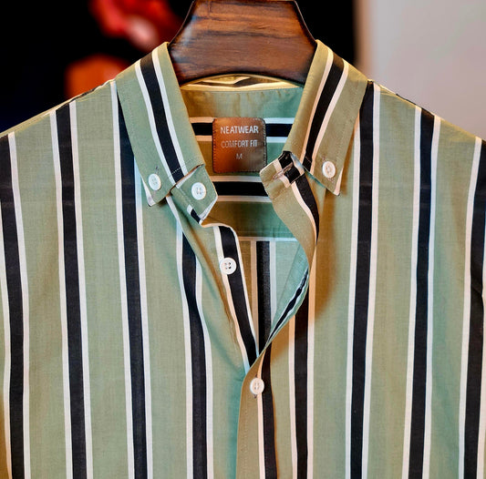 The Sage Block Stripe