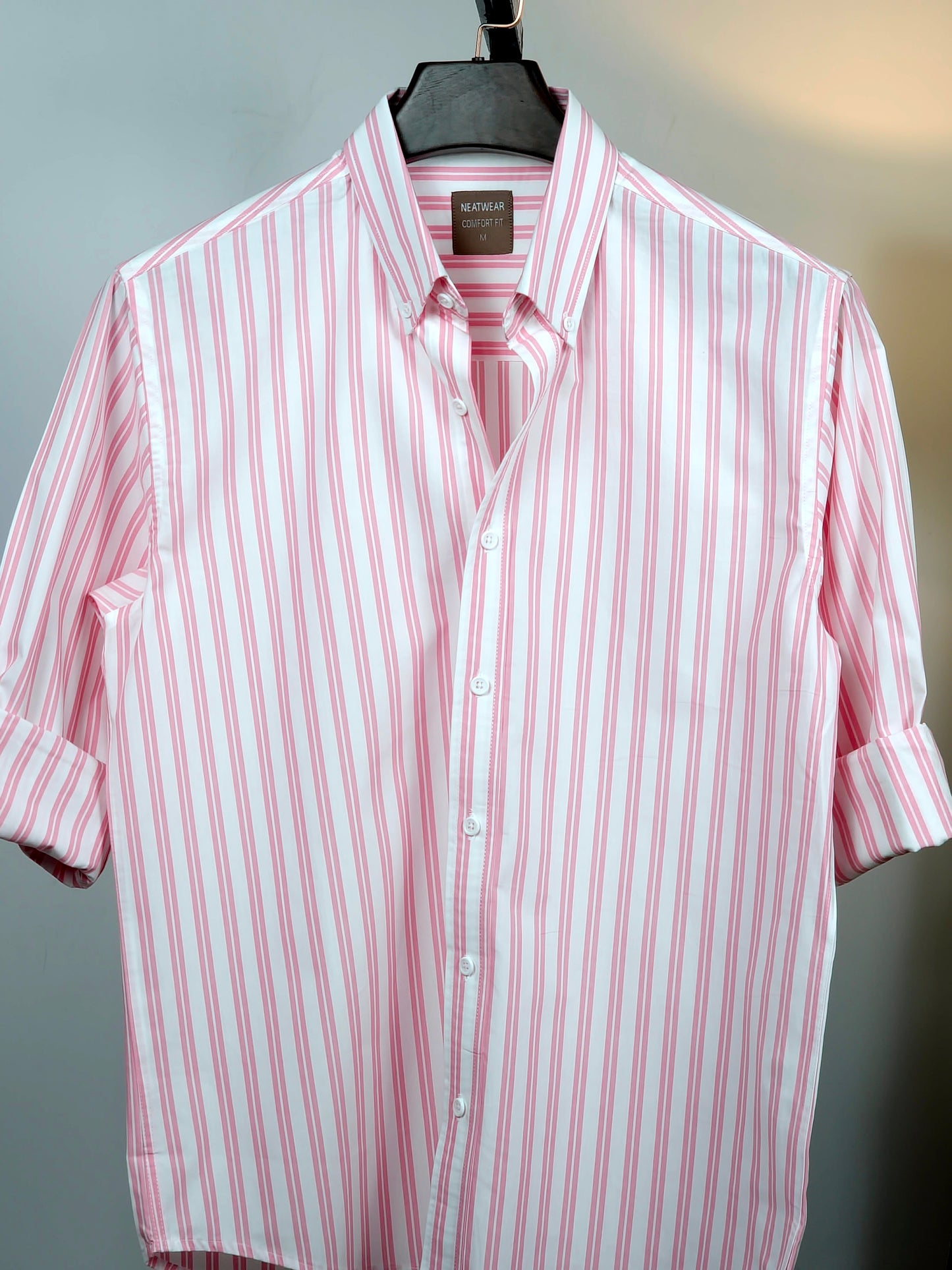 The Pink  Striped Shirt