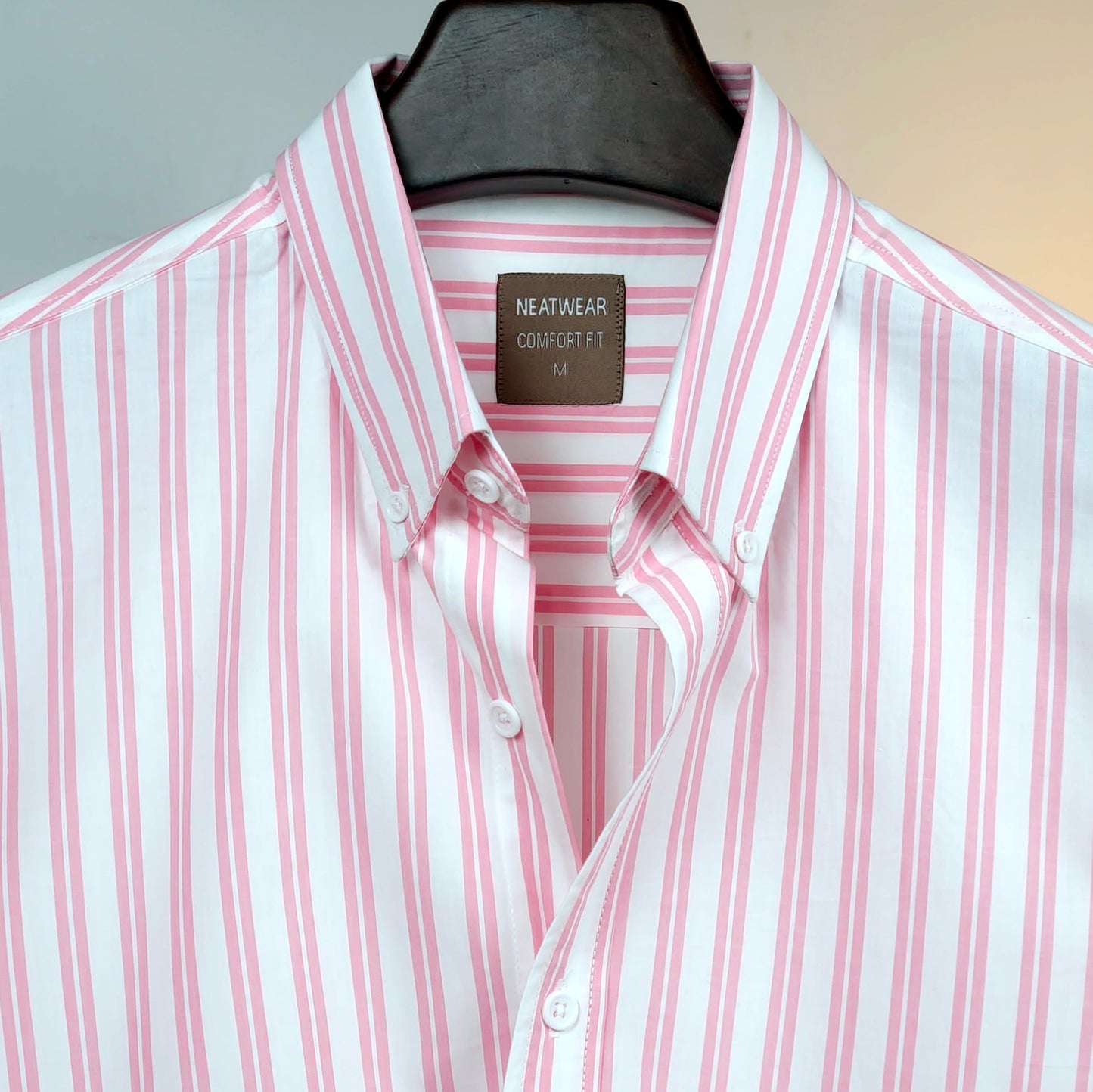 The Pink  Striped Shirt