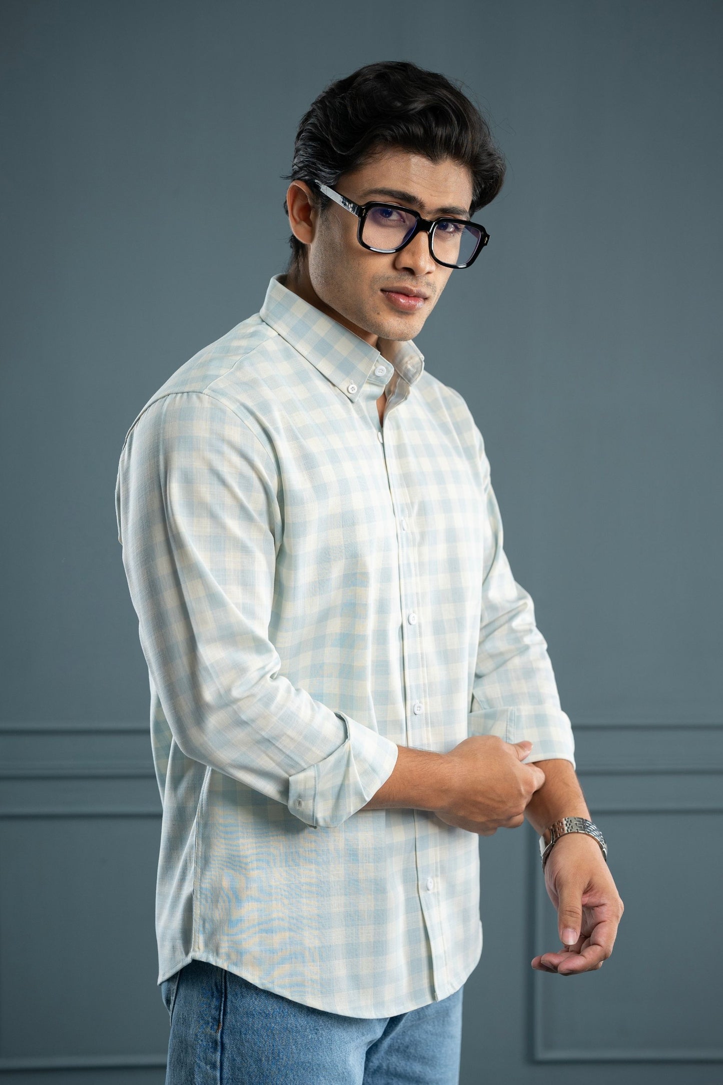 The Sky Gingham Shirt