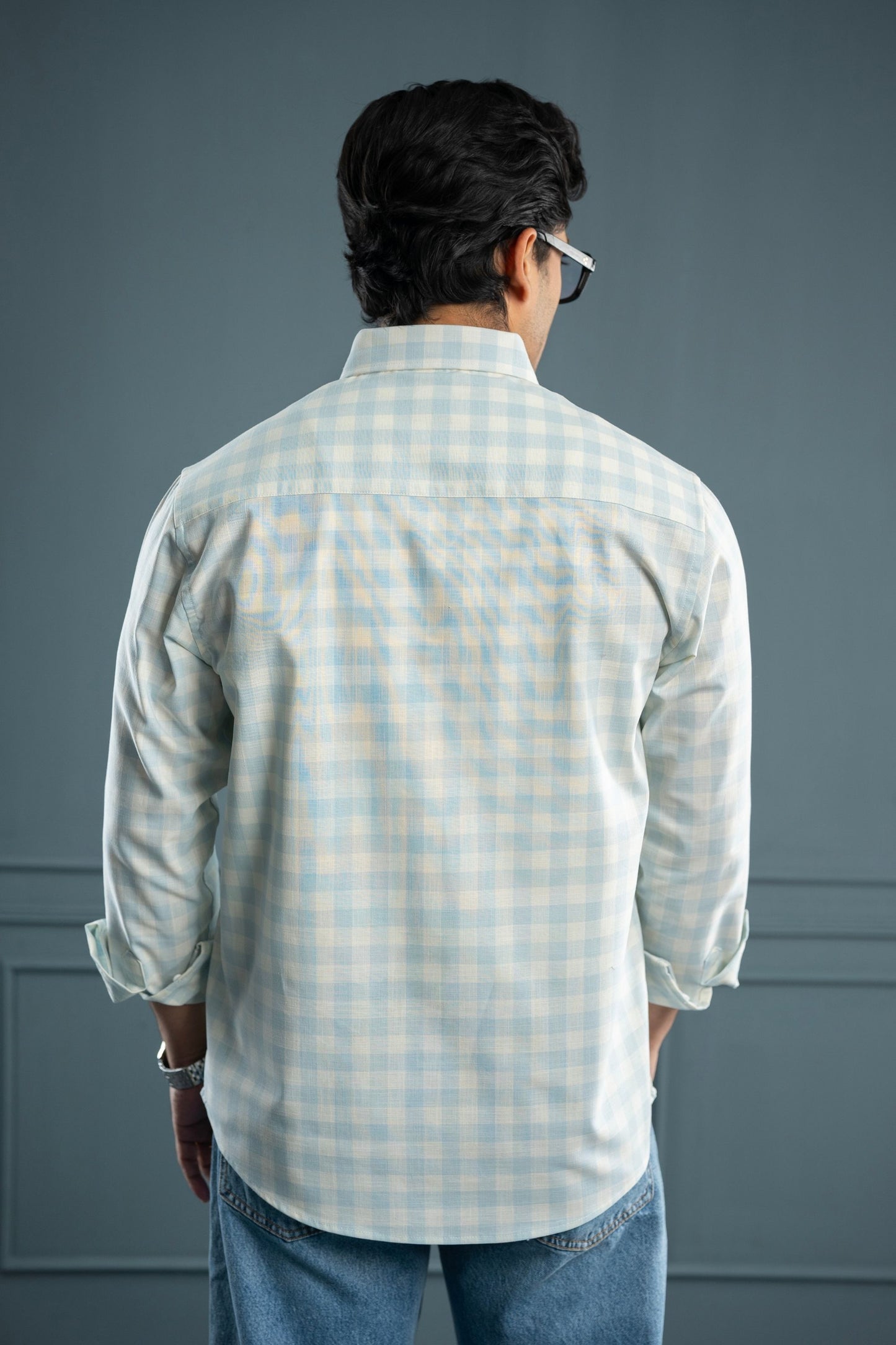 The Sky Gingham Shirt