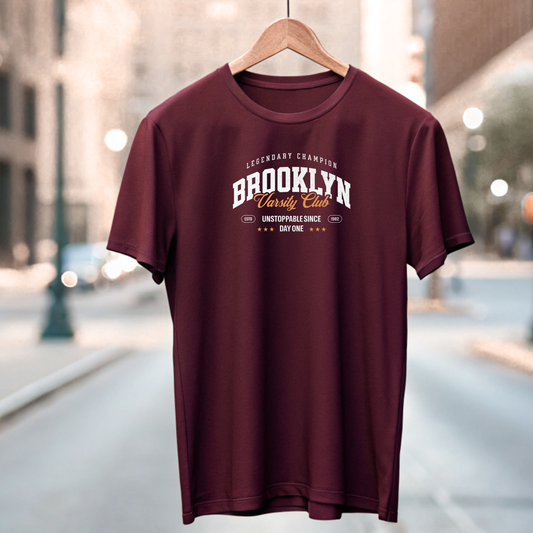 Brooklyn Varsity Drop Shoulder T-Shirt