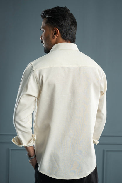 The Refined Off-White  Shirt