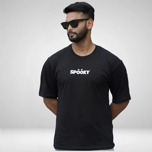 Spooky-Drop Shoulder T-Shirt